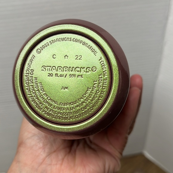 Starbucks Iridescent Shimmer Water Bottle Cup Stainless Tumbler Jeweled Top 2022 - Picture 8 of 12